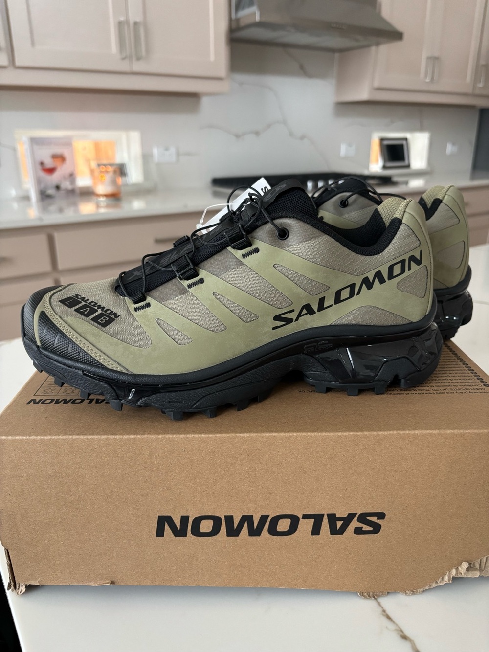 NEW Salomon XT-4 OG 8(Men’s)/9(Women’s) Aloe/Black